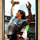 Diego Maradona Signed Autographed Photo Poster Print 6 fot110 A4 8.3x11.7""