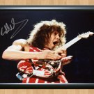 Eddie Van Halen Signed Autographed Photo Poster Memorabilia 5 mu928 A4 8.3x11.7""