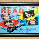 Head Cast Monkees Signed Autographed Photo Poster Memorabilia mo1045 A4 8.3x11.7""
