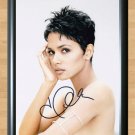 Halle Berry Sexy Signed Autographed Photo Poster Memorabilia 3 mo1043 A4 8.3x11.7""