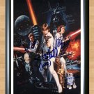Star Wars Cast Signed Autographed Photo Poster Memorabilia mo1032 A4 8.3x11.7""