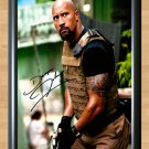 Dwayne Johnson The Rock Signed Autographed Photo Poster Memorabilia mo1021 A4 8.3x11.7""