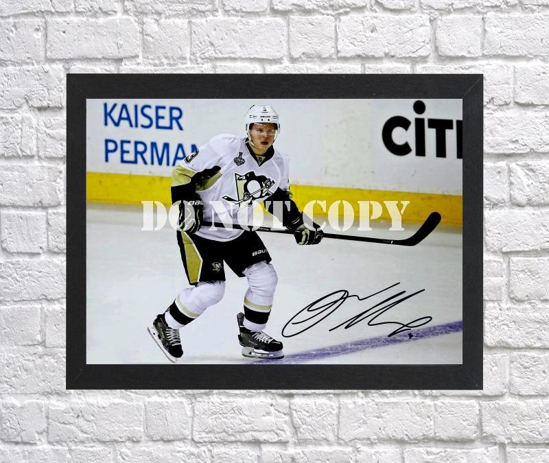 Olli Maatta Signed Autographed Photo Poster nhl57 A3 11.7x16.5""