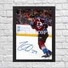 Nathan MacKinnon Signed Autographed Photo Poster nhl54 A3 11.7x16.5""