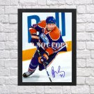 Lubomir Visnovsky Signed Autographed Photo Poster nhl49 A3 11.7x16.5""