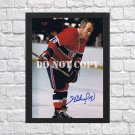 Henri Richard Signed Autographed Photo Poster nhl40 A3 11.7x16.5""