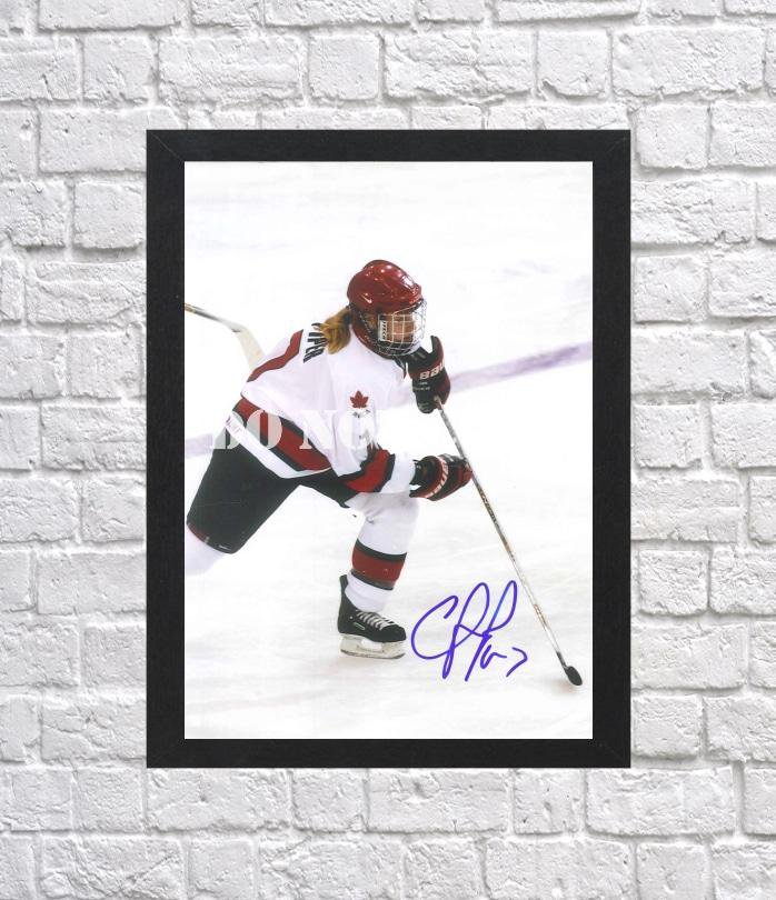 Cherie Piper Signed Autographed Photo Poster nhl35 A3 11.7x16.5