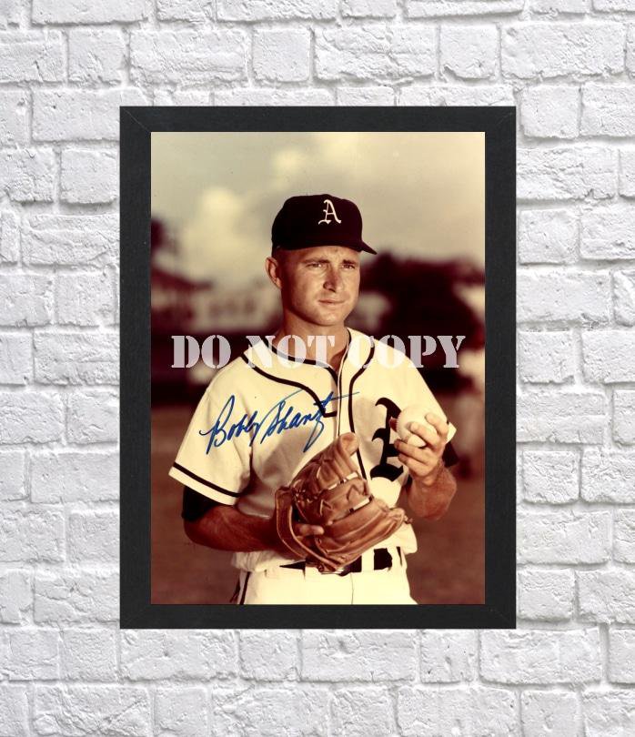 Bobby Shantz Signed Autographed Photo Poster bas31 A3 11.7x16.5""