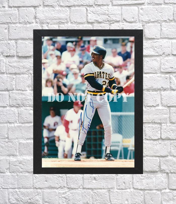 Barry Bonds Signed Autographed Photo Poster 3 bas29 A3 11.7x16.5""