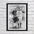 1927-28 Babe Ruth Lou Gehrig Signed Autographed Photo Poster bas20 A3 11.7x16.5""