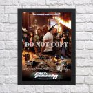 Fast And Furious 6 Cast Vin Diesel Paul Walker Signed Autographed Photo Poster mo1692 A3 11.7x16.5""