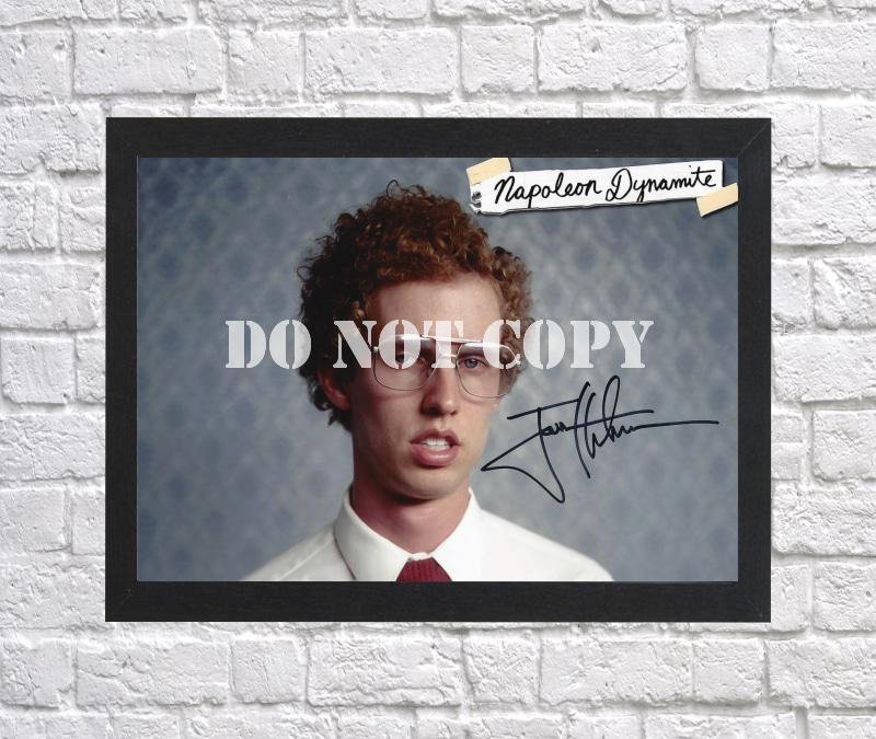 Jon Heder Napoleon Dynamite Signed Autographed Photo Poster 2 mo1670 A3 11.7x16.5""