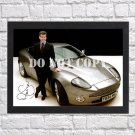 Pierce Brosnan James Bond 007 Signed Autographed Photo Poster 2 mo1657 A3 11.7x16.5""