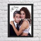 Pretty Woman Richard Gere Julia Roberts Signed Autographed Photo Poster mo1610 A3 11.7x16.5""