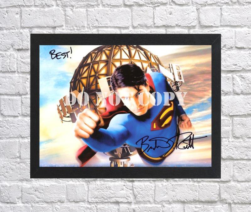 Superman Brandon Routh Signed Autographed Photo Poster mo1589 A3 11.7x16.5""