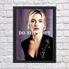 Kate Winslet Signed Autographed Photo Poster mo1579 A3 11.7x16.5""