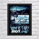 Argo Ben Affleck Bryan Cranston Signed Autographed Photo Poster mo1574 A3 11.7x16.5""