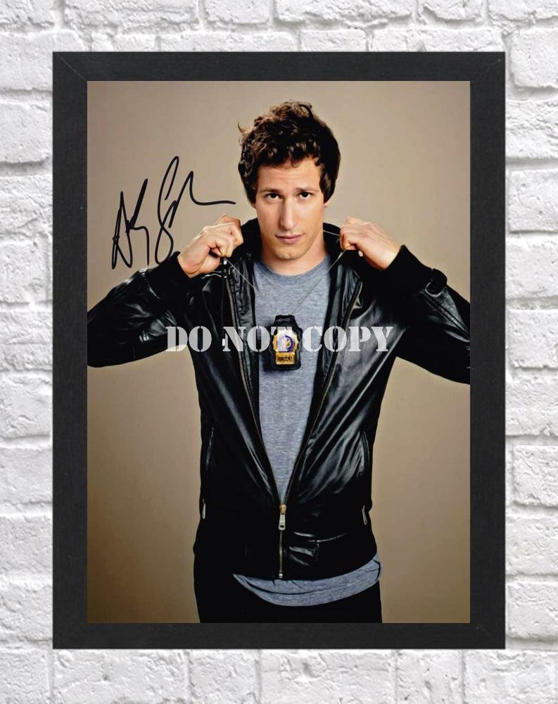 Andy Samberg Brooklyn Nine-Nine Signed Autographed Photo Poster 2 tv1119 A3 11.7x16.5""