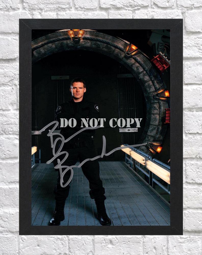 Ben Browder Stargate SG-1 Signed Autographed Photo Poster tv1111 A3 11.7x16.5""