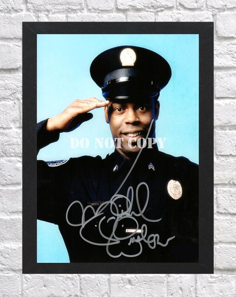 Michael Winslow Police Academy Signed Autographed Photo Poster tv1095 A3 11.7x16.5""
