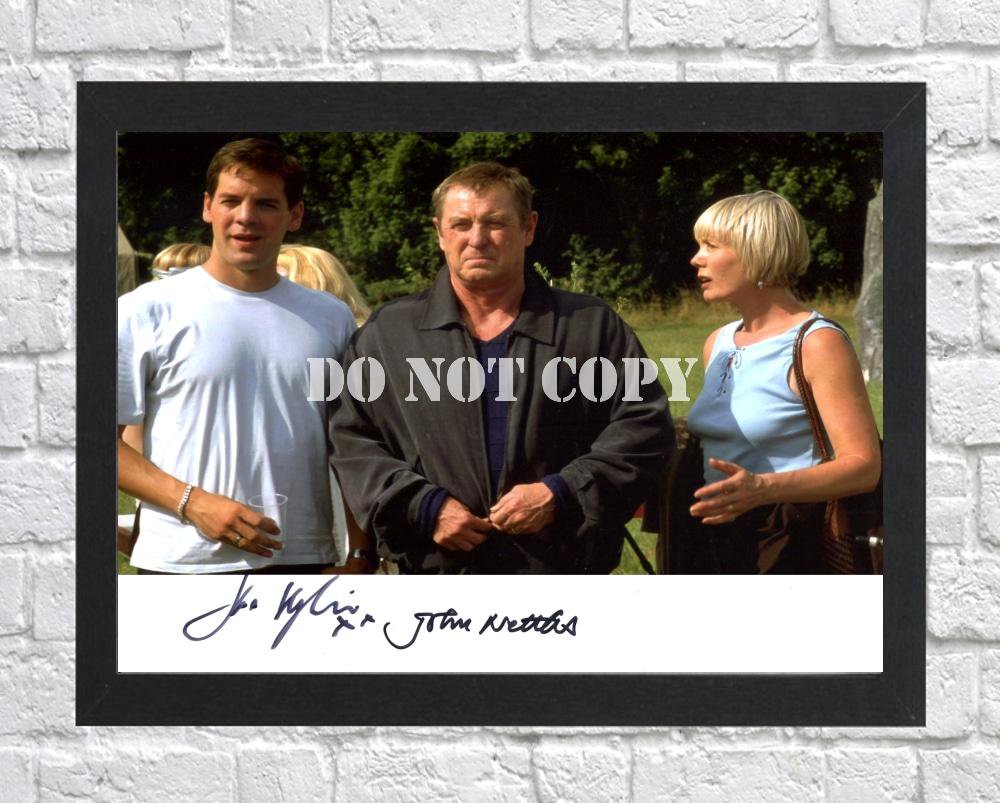 Midsomer Murders Cast Signed Autographed Photo Poster tv1089 A3 11.7x16.5""