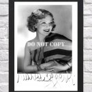Marta Eggerth Signed Autographed Photo Poster tv1077 A3 11.7x16.5""