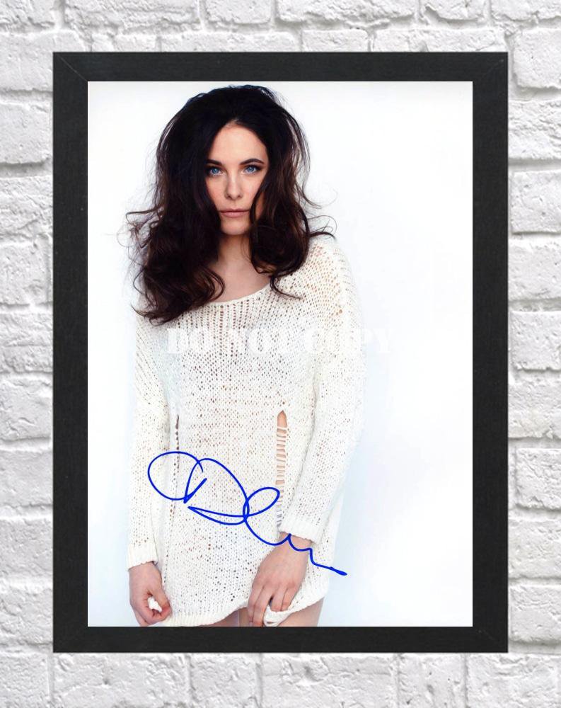 Caroline Dhavernas Hannibal Signed Autographed Photo Poster tv1022 A3 11.7x16.5""