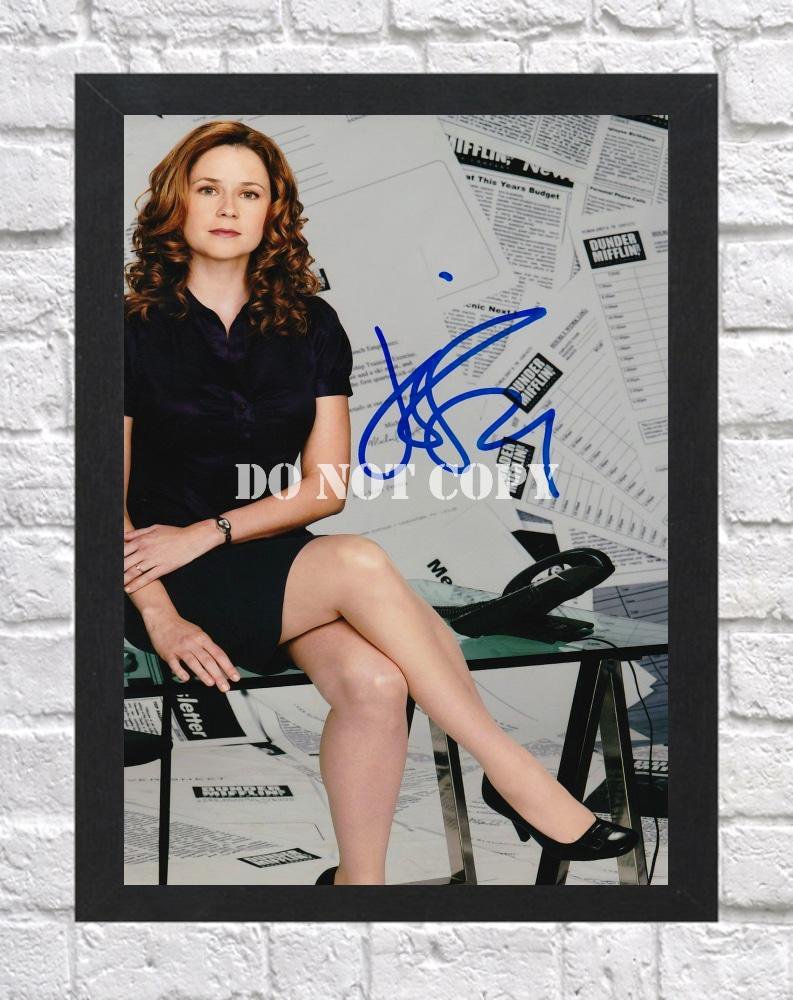 Jenna Fischer The Office Signed Autographed Photo Poster tv984 A3 11.7x16.5""