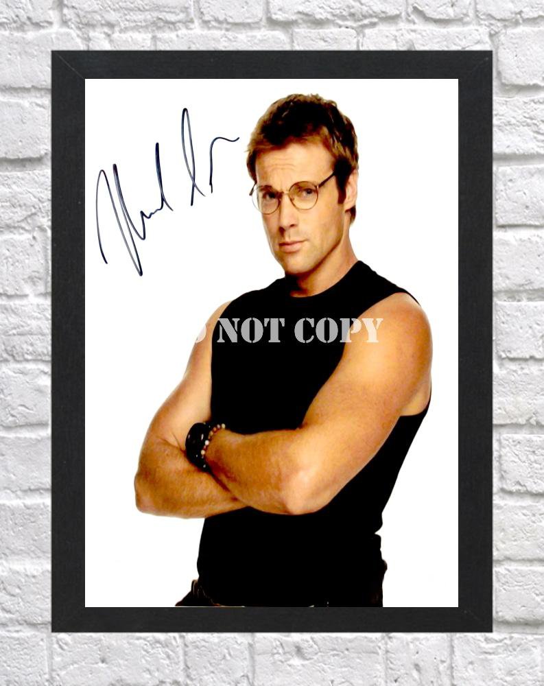Michael Shanks Signed Autographed Photo Poster tv981 A3 11.7x16.5""
