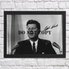 Clint Hill John F Kennedy JFK Autographed Signed Print Photo Poster h83 A3 11.7x16.5""