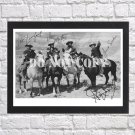 Rat Pack Cast Autographed Signed Print Photo Poster 1 mo1533 A3 11.7x16.5""