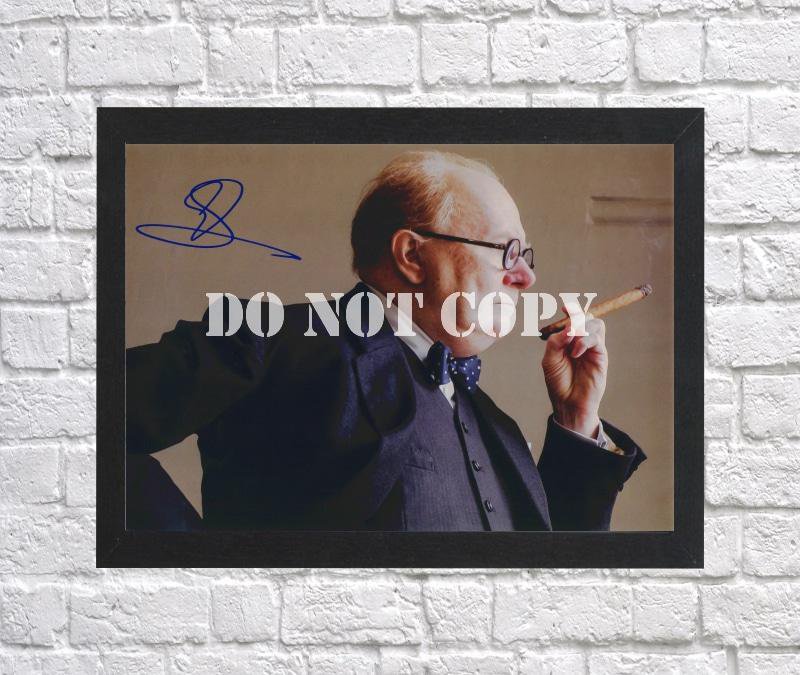 Gary Oldman Autographed Signed Print Photo Poster mo1527 A3 11.7x16.5""