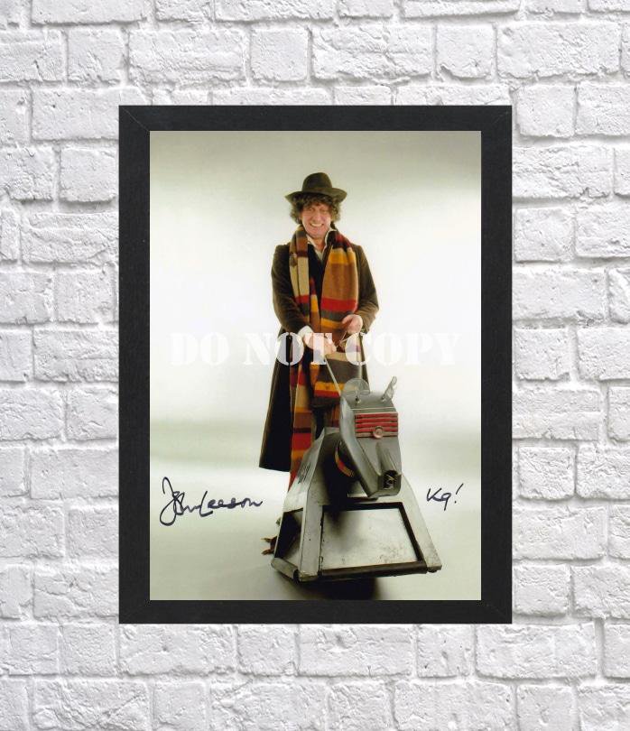 Doctor Dr Who John Leeson Autographed Signed Print Photo Poster 11 mo1477 A3 11.7x16.5""