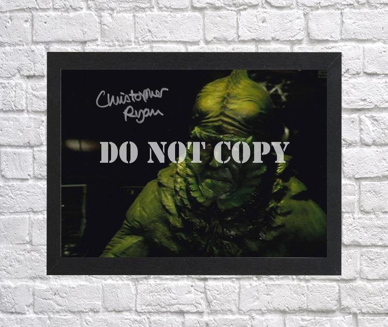 Doctor Dr Who Christopher Ryan Autographed Signed Print Photo Poster mo1458 A3 11.7x16.5""
