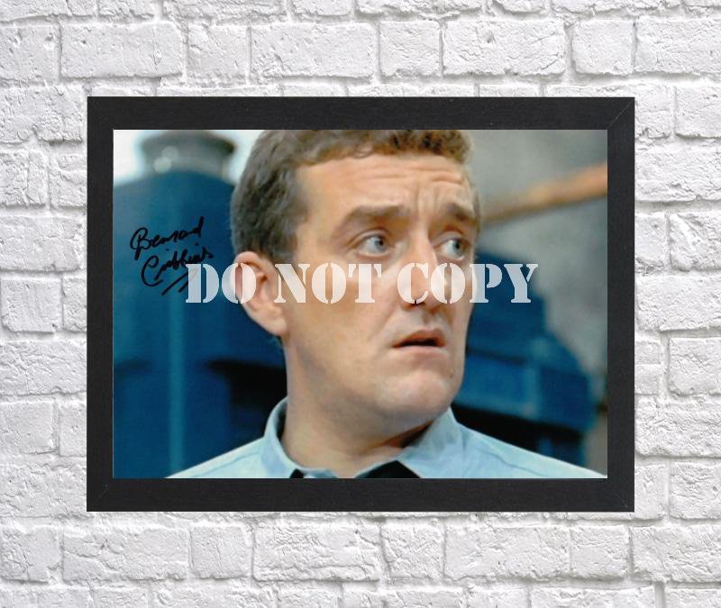 Doctor Dr Who Bernard Cribbins Autographed Signed Print Photo Poster 2 mo1457 A3 11.7x16.5""