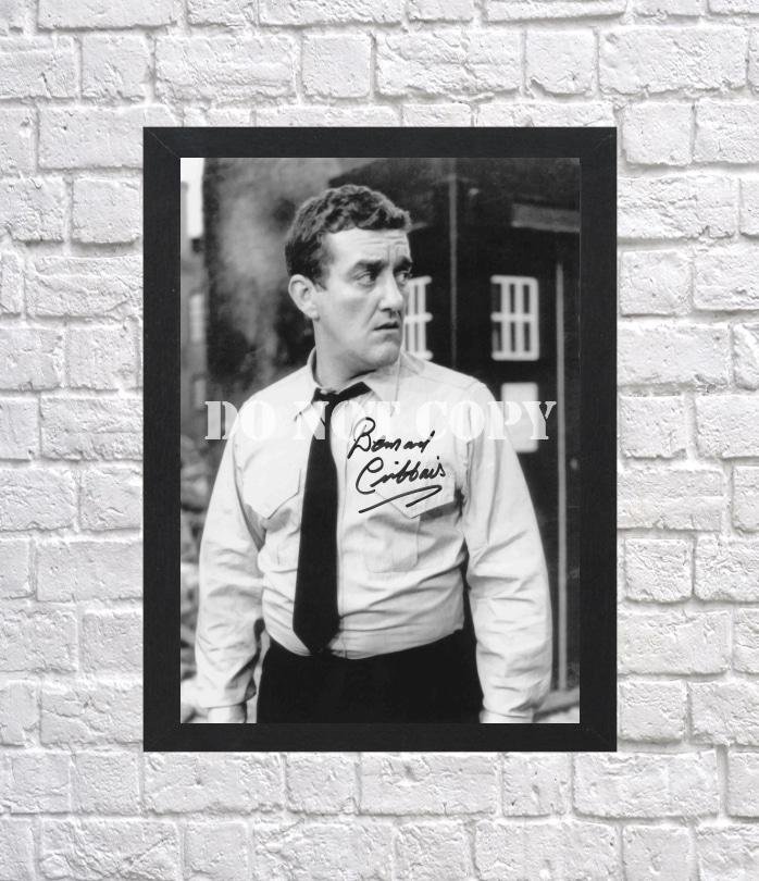 Doctor Dr Who Bernard Cribbins Autographed Signed Print Photo Poster 1 mo1456 A3 11.7x16.5""