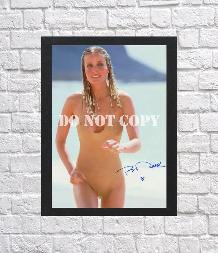 Bo Derek Autographed Signed Print Photo Poster mo1435 A3 11.7x16.5""
