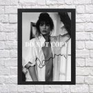 Jane Birkin Autographed Signed Print Photo Poster mo1434 A3 11.7x16.5""