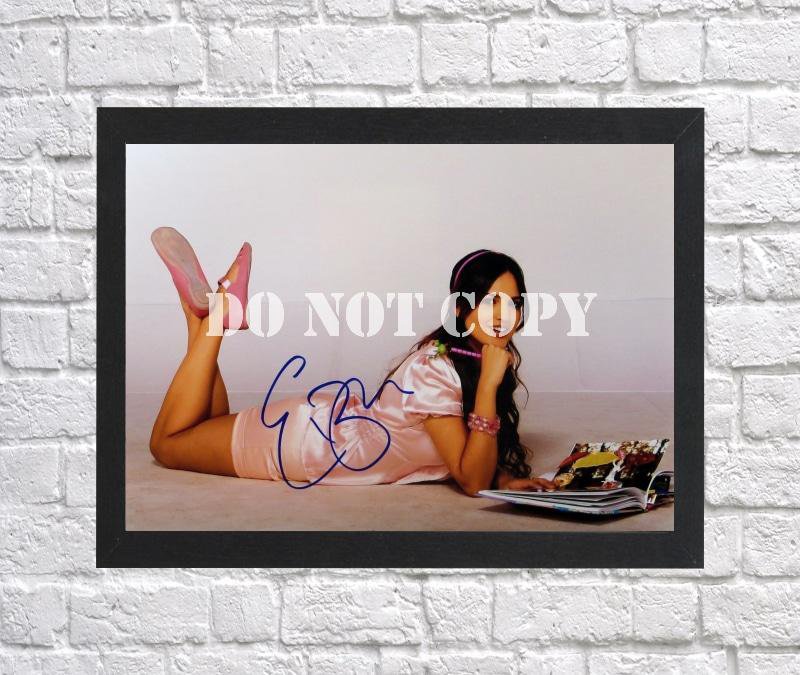 Eiza Gonzalez Autographed Signed Print Photo Poster mo1423 A3 11.7x16.5""