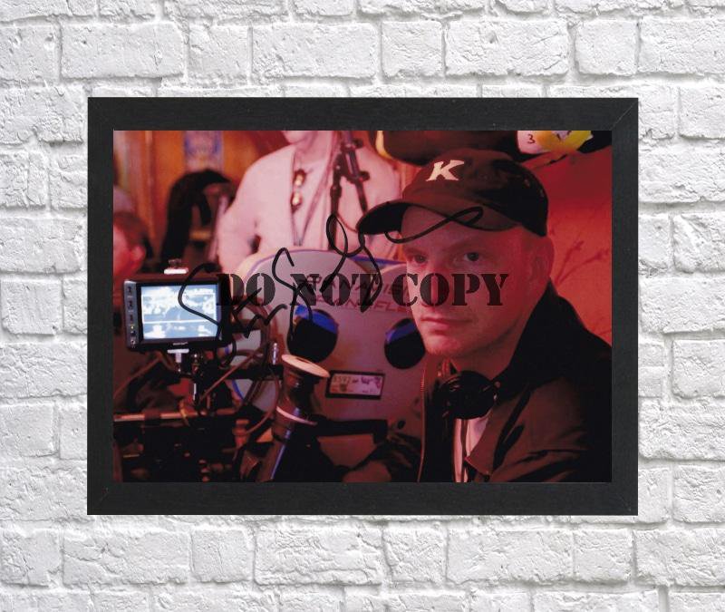 Steven Soderbergh Oceans Eleven Autographed Signed Photo Poster 5 mo1400 A3 11.7x16.5""