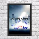 IT Movie Cast Stephen King Autographed Signed Photo Poster mo1314 A3 11.7x16.5""