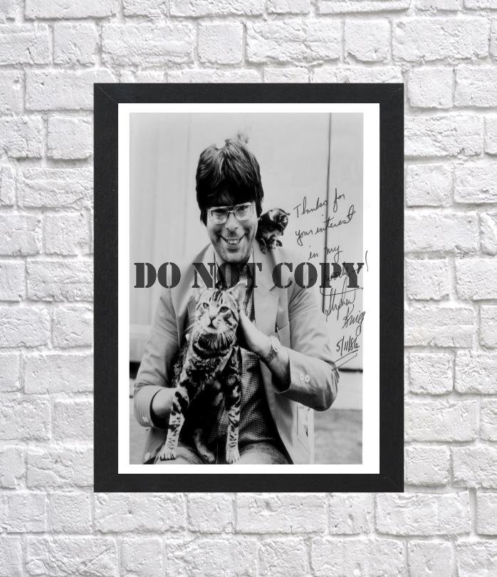 Stephen King Director Autographed Signed Photo Poster 4 mo1313 A3 11.7x16.5""
