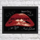 The Rocky Horror Picture Show Cast Autographed Signed Photo Poster 1 mo1276 A3 11.7x16.5""