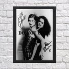Patricia Quinn Nell Campbell The Rocky Horror Autographed Signed Photo Poster mo1252 A3 11.7x16.5""