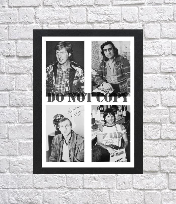 Monty Python Cast Autographed Signed Photo Poster 2 mo1232 A3 11.7x16.5""