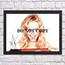 Malin Akerman Autographed Signed Photo Poster mo1188 A3 11.7x16.5""