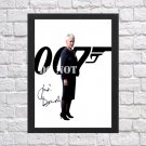 Judi Dench James Bond 007 Skyfall Autographed Signed Photo Poster mo1112 A3 11.7x16.5""