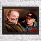 Jack Nicholson Matt Damon Departed Autographed Signed Photo Poster mo1108 A3 11.7x16.5""