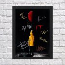 IT Cast Autographed Signed Photo Poster mo1104 A3 11.7x16.5""