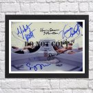 Aliens Cast Autographed Signed Photo Poster 3 mo1093 A3 11.7x16.5""